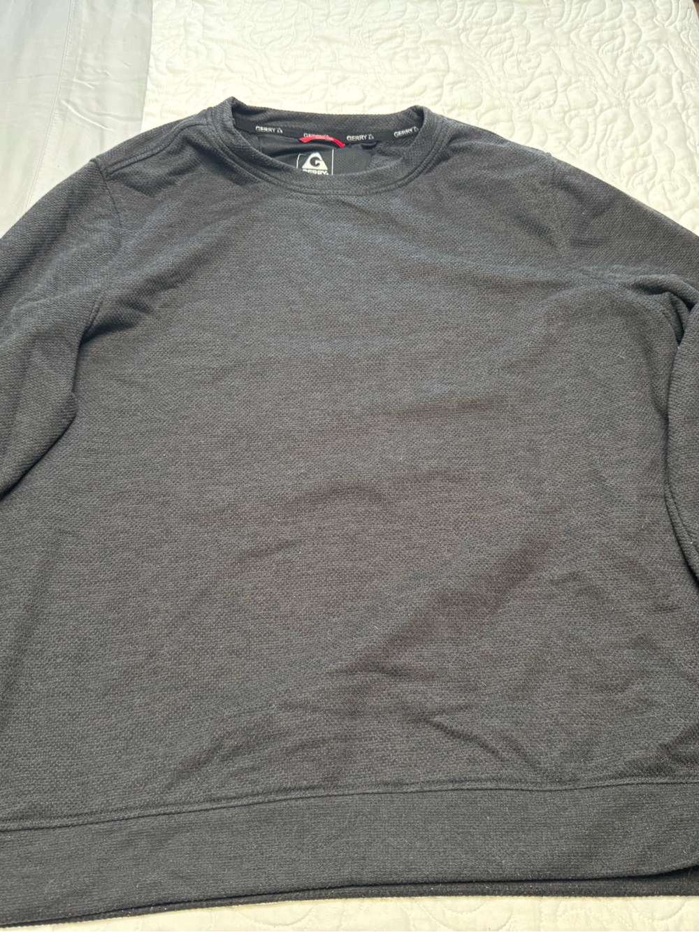 Gerry Men's Charcoal Crewneck Sweatshirt